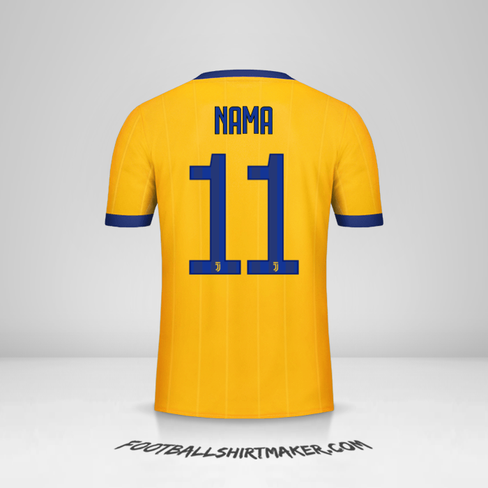 Jersey Juventus FC 2017/18 Alternatif -  nama - 11