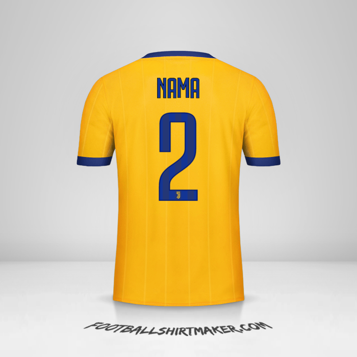 Jersey Juventus FC 2017/18 Alternatif -  nama - 2