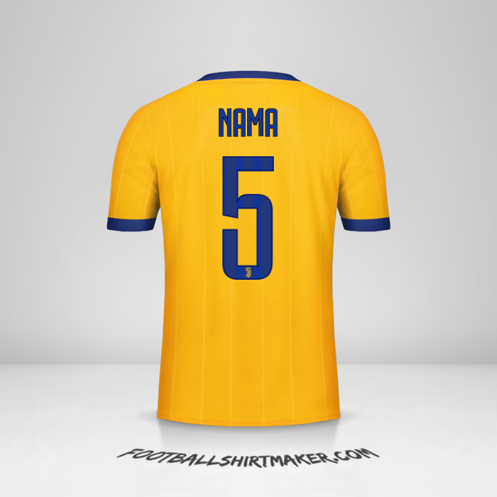 Jersey Juventus FC 2017/18 Alternatif -  nama - 5