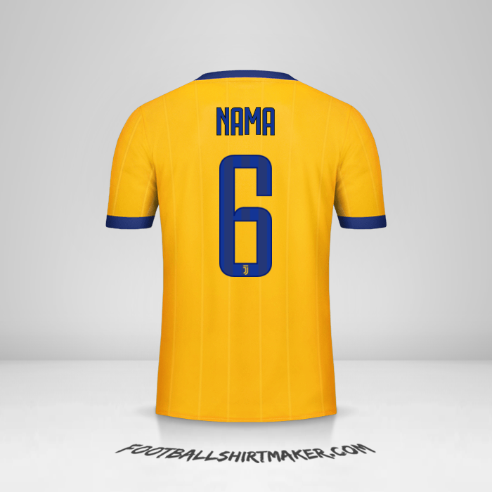 Jersey Juventus FC 2017/18 Alternatif -  nama - 6