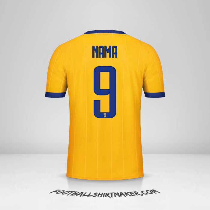 Jersey Juventus FC 2017/18 Alternatif -  nama - 9