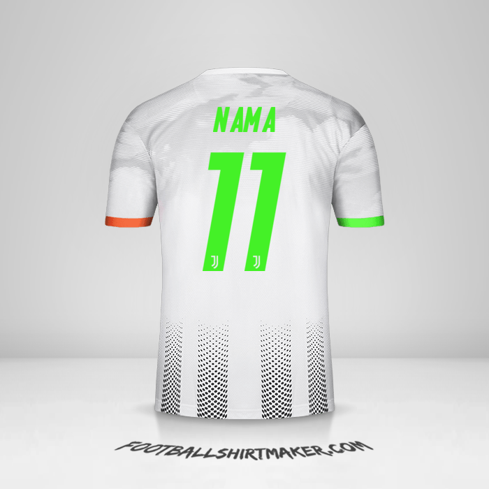 Jersey Juventus FC Palace 2019/20 -  nama - 11