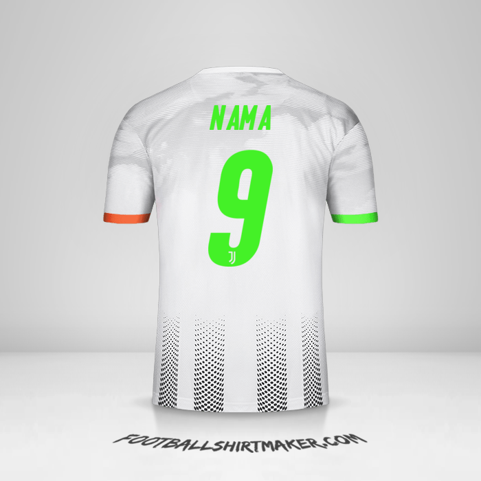Jersey Juventus FC Palace 2019/20 -  nama - 9