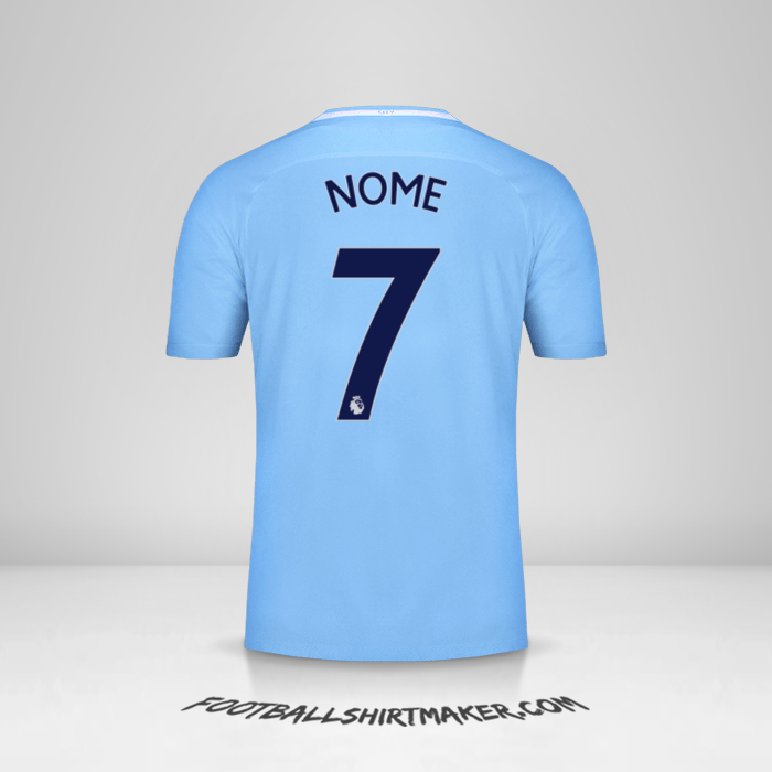 Maglia Manchester City 2017/18 -  nome - 7
