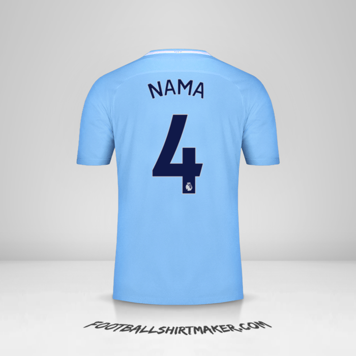 Jersey Manchester City 2017/18 -  nama - 4
