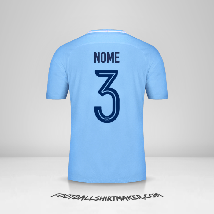 Maglia Manchester City Cup 2017/18 -  nome - 3
