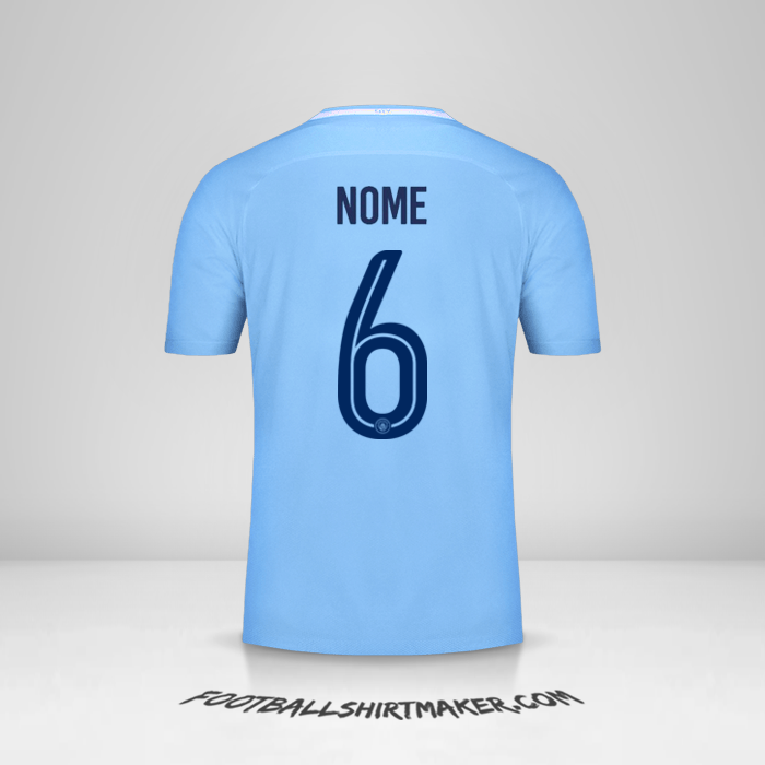 Maglia Manchester City Cup 2017/18 -  nome - 6