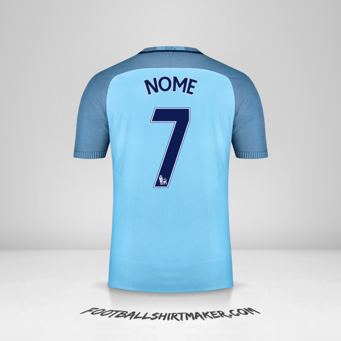 Maglia Manchester City 2016/17 -  nome - 7