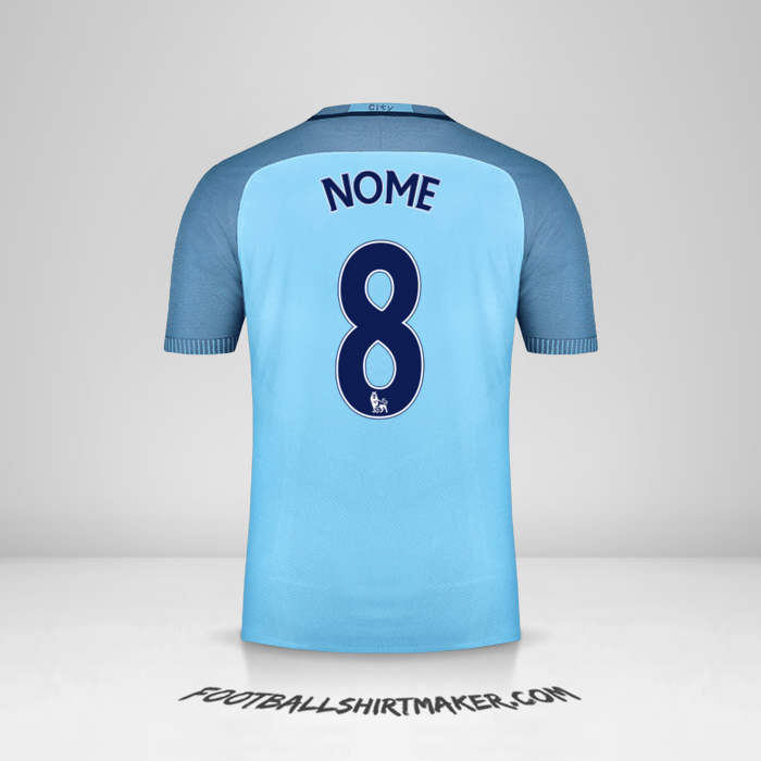 Maglia Manchester City 2016/17 -  nome - 8