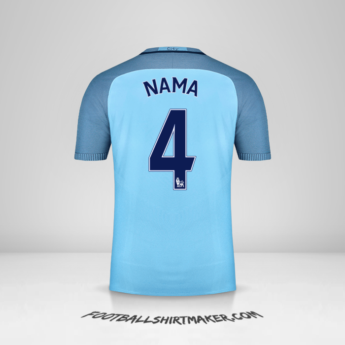 Jersey Manchester City 2016/17 -  nama - 4