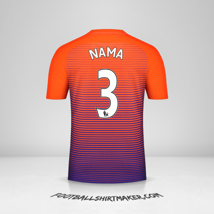 Jersey Manchester City 2016/17 Ketiga -  nama - 3