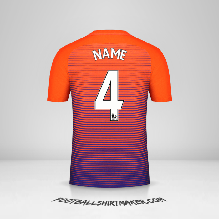 Shirt Manchester City 2016/17 Third -  name - 4