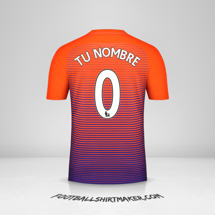 Jersey Manchester City 2016/17 III -  tu nombre - 0