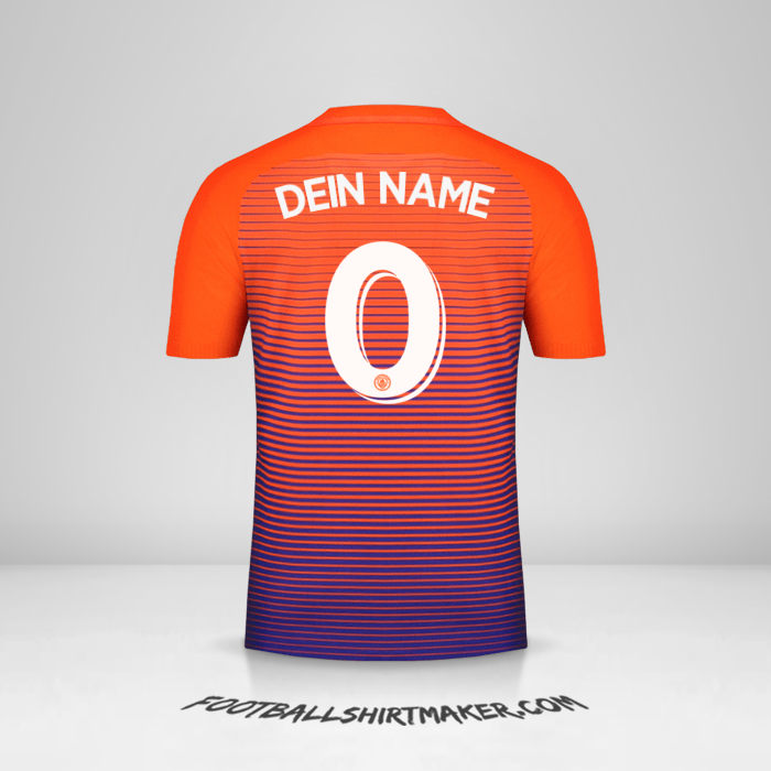 Trikot Manchester City Cup 2016/17 III -  dein name - 0