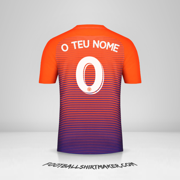 Camisola Manchester City Cup 2016/17 III -  o teu nome - 0