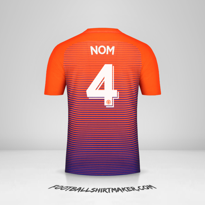 Maillot Manchester City Cup 2016/17 Troisième -  nom - 4
