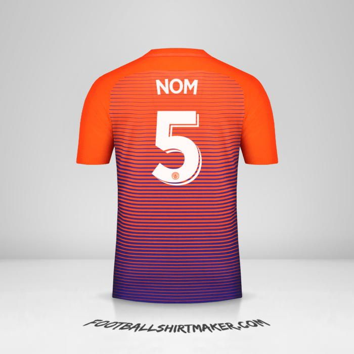 Maillot Manchester City Cup 2016/17 Troisième -  nom - 5