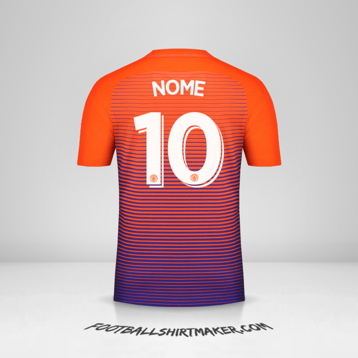 Maglia Manchester City Cup 2016/17 Terza -  nome - 10