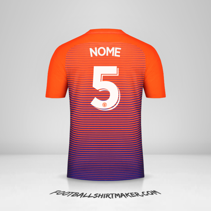 Camisa Manchester City Cup 2016/17 Terceira -  nome - 5