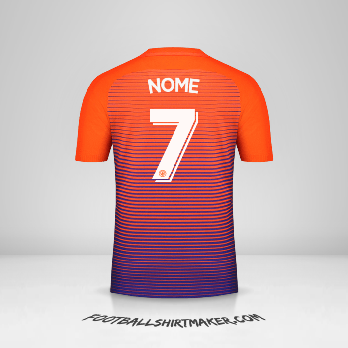 Maglia Manchester City Cup 2016/17 Terza -  nome - 7