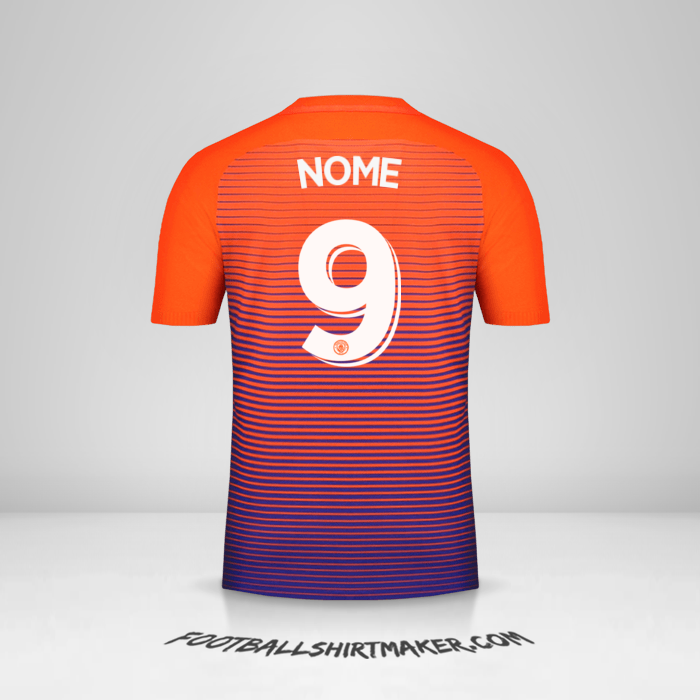 Maglia Manchester City Cup 2016/17 Terza -  nome - 9
