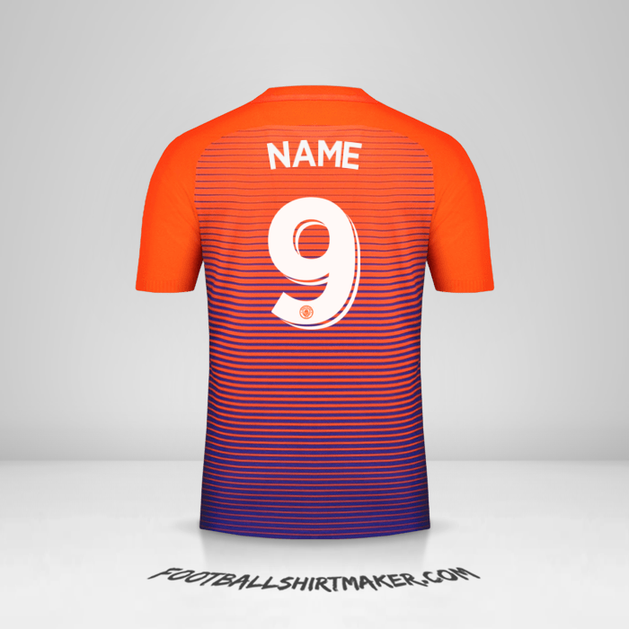 Shirt Manchester City Cup 2016/17 Third -  name - 9