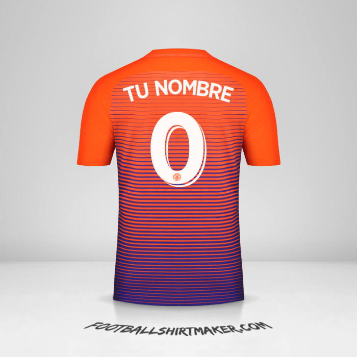 Jersey Manchester City Cup 2016/17 III -  tu nombre - 0