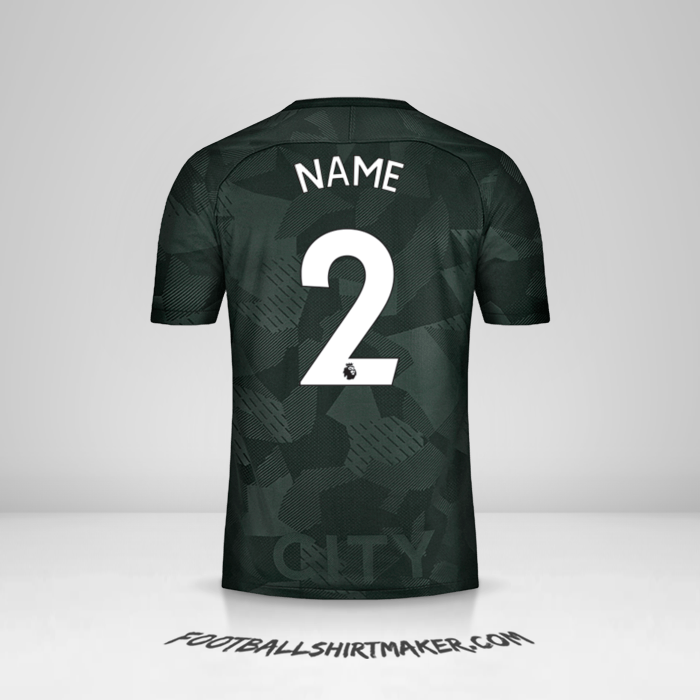 Jersey Manchester City 2017/18 Third -  name - 2