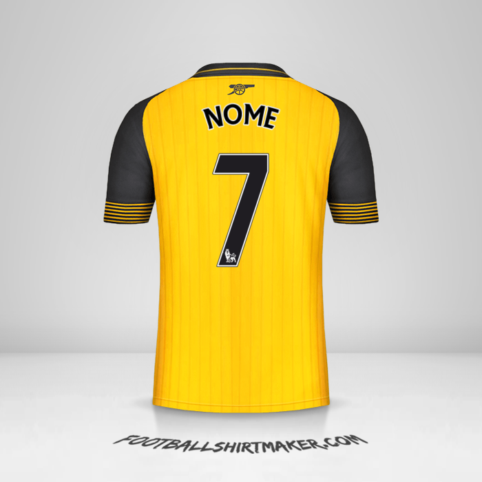 Camisola Arsenal 2016/17 Alternativa -  nome - 7