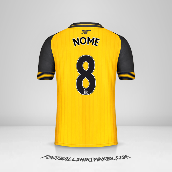 Maglia Arsenal 2016/17 Seconda -  nome - 8