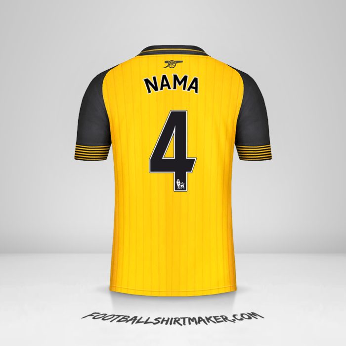 Jersey Arsenal 2016/17 Alternatif -  nama - 4