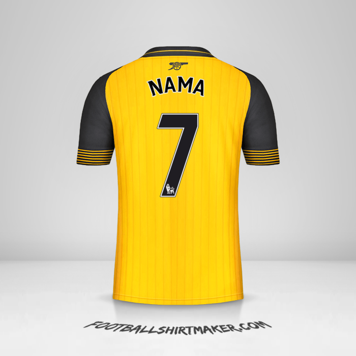 Jersey Arsenal 2016/17 Alternatif -  nama - 7