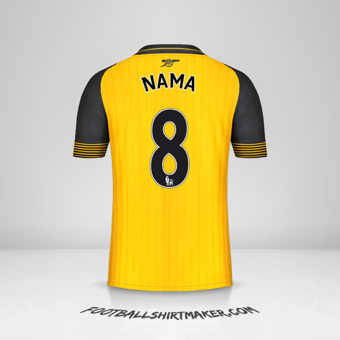 Jersey Arsenal 2016/17 Alternatif -  nama - 8