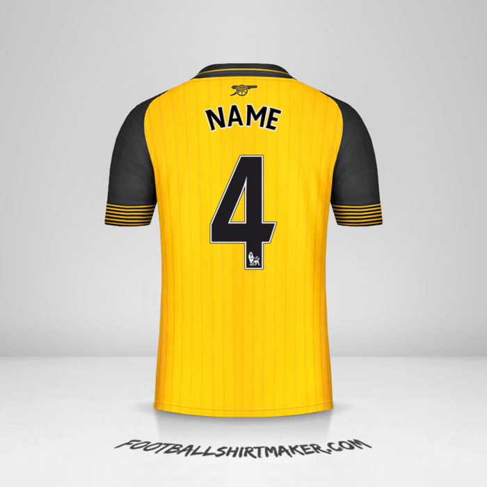 Jersey Arsenal 2016/17 Away -  name - 4