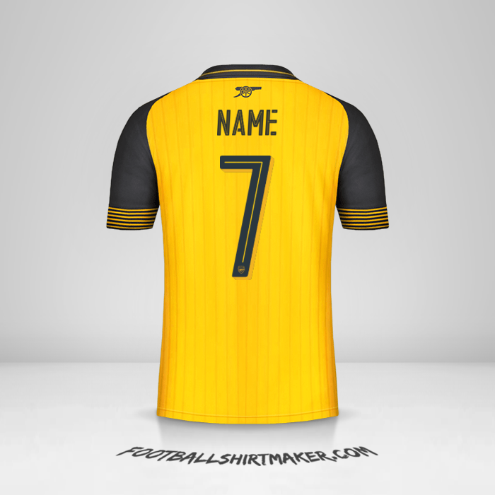 Jersey Arsenal Cup 2016/17 Away -  name - 7