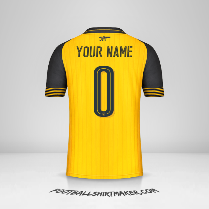 Jersey Arsenal Cup 2016/17 II -  your name - 0
