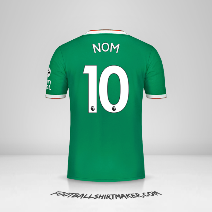 Maillot Wolverhampton Wanderers 2019/20 Troisième -  nom - 10