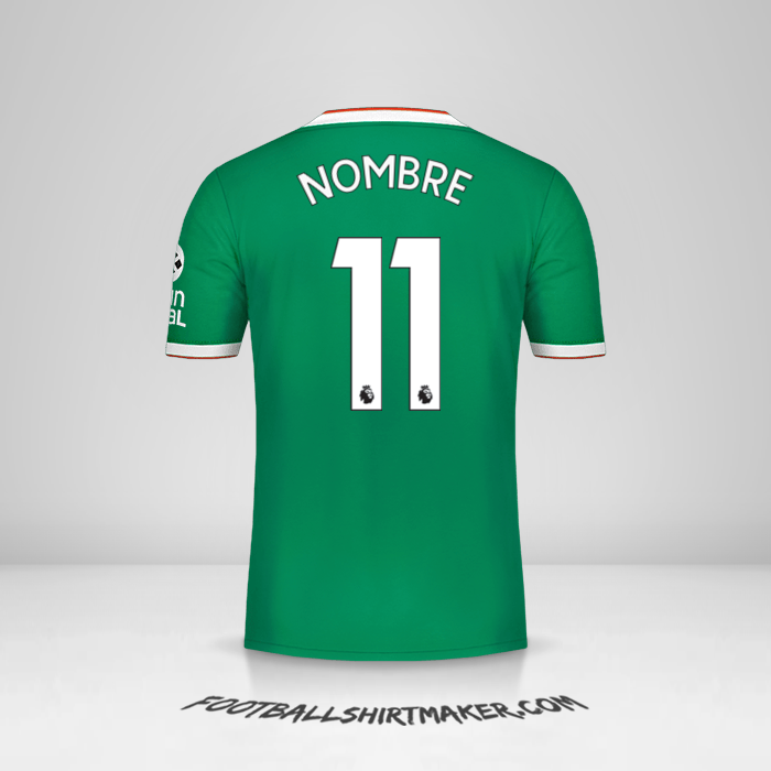 Jersey Wolverhampton Wanderers 2019/20 Tercera -  nombre - 11