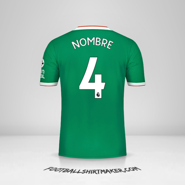 Jersey Wolverhampton Wanderers 2019/20 Tercera -  nombre - 4