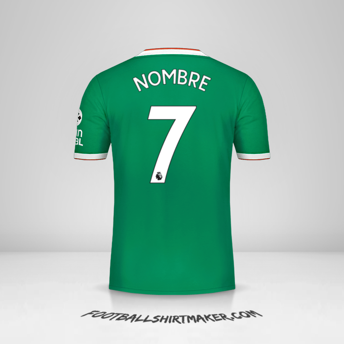 Jersey Wolverhampton Wanderers 2019/20 Tercera -  nombre - 7