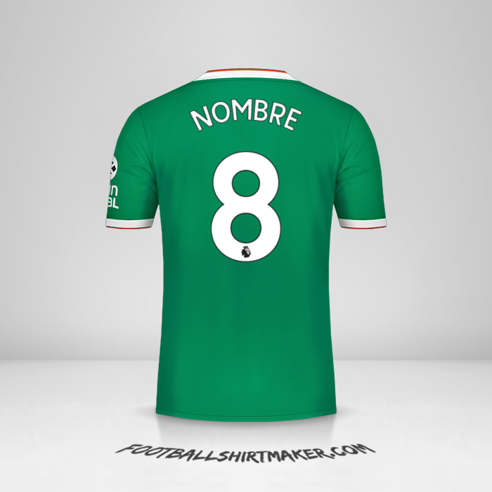 Jersey Wolverhampton Wanderers 2019/20 Tercera -  nombre - 8
