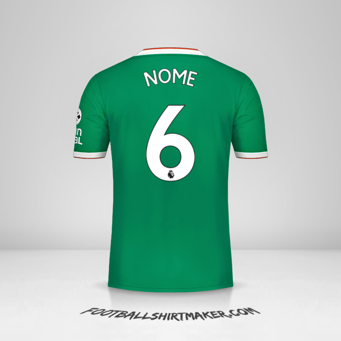 Camisa Wolverhampton Wanderers 2019/20 Terceira -  nome - 6