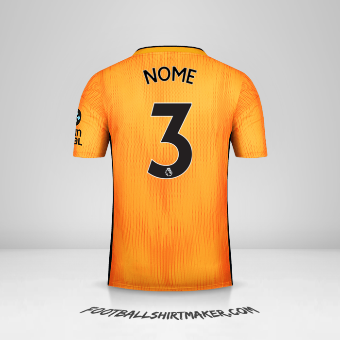Maglia Wolverhampton Wanderers 2019/20 -  nome - 3