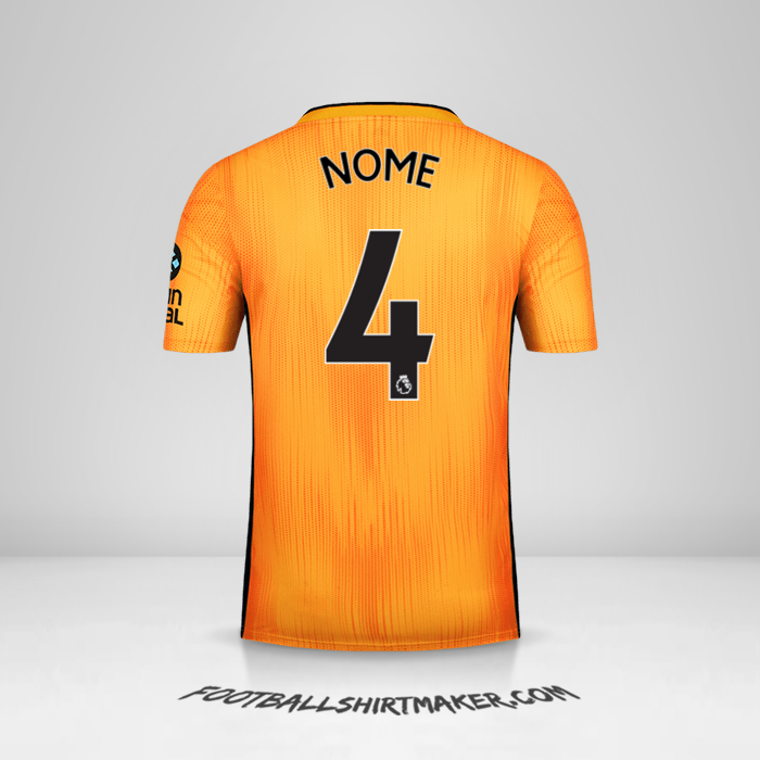 Maglia Wolverhampton Wanderers 2019/20 -  nome - 4