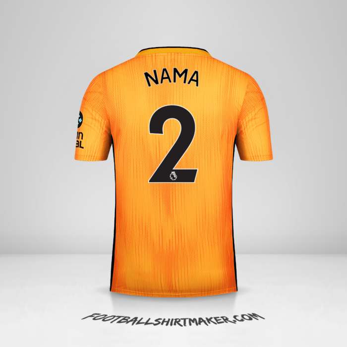 Jersey Wolverhampton Wanderers 2019/20 -  nama - 2