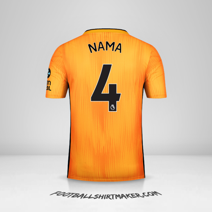 Jersey Wolverhampton Wanderers 2019/20 -  nama - 4