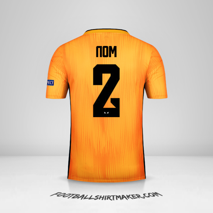 Maillot Wolverhampton Wanderers Cup 2019/20 -  nom - 2