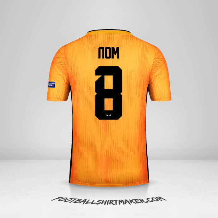 Maillot Wolverhampton Wanderers Cup 2019/20 -  nom - 8