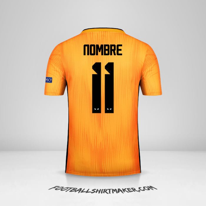 Jersey Wolverhampton Wanderers Cup 2019/20 -  nombre - 11