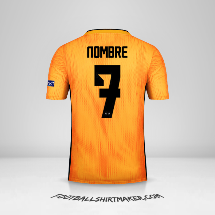 Jersey Wolverhampton Wanderers Cup 2019/20 -  nombre - 7